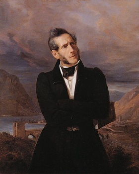 Alessandro Manzoni, Wikicommons: public domain. 